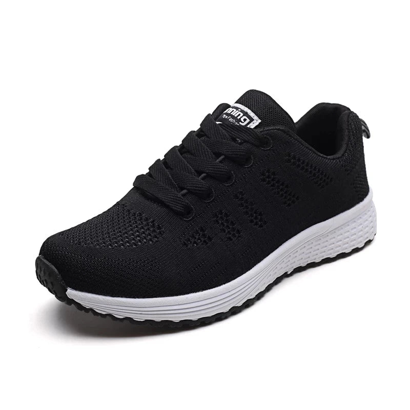 Lightweight Vulcanized Sneakers White Women's Shoes