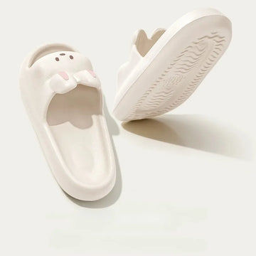 Summer Slides Soft Cloud Sandals with Rabbit