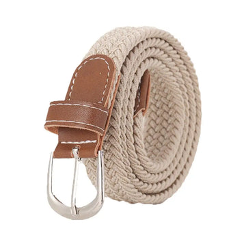 Knitted Elastic Belt Pin Buckle 100cm