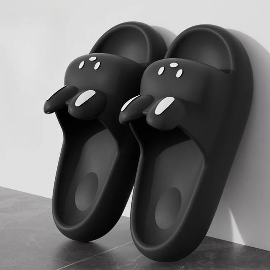 Summer Slides Soft Cloud Sandals with Rabbit