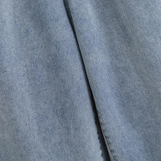 High Waist Wide-Leg Denim Korean Streetwear