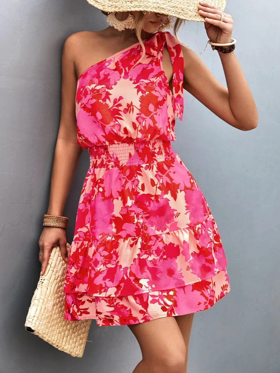 Dress Shoulder Slanting